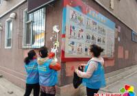 走街串巷藍馬甲，助力創城人人夸