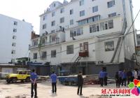 依法拆除違章建筑為老舊小區改造“保駕護航”